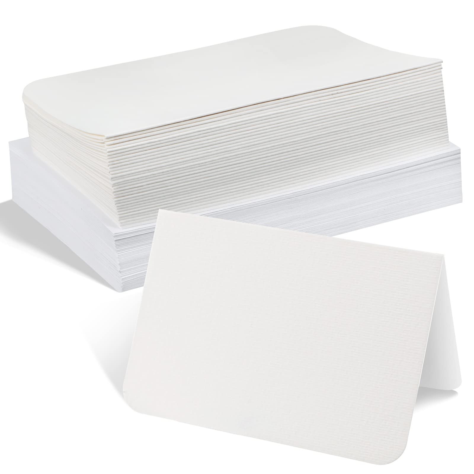 Sabary 100 Pcs Blank Watercolor Cards and Envelopes Set, 140lb Heavyweight White Blank Cards, Watercolor Greeting Cards Bulk for Painting Invitations Notes Wedding(4 x 6 Inch)