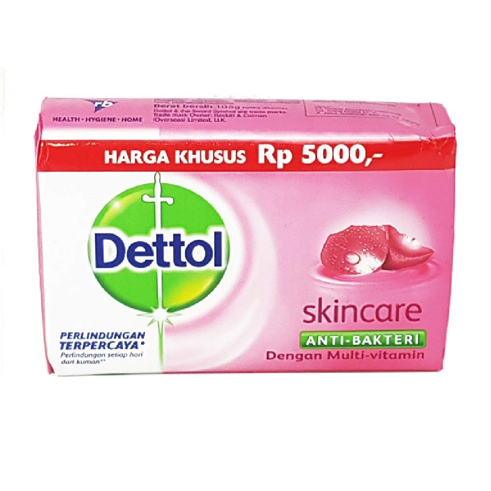 Bundle of 6 Dettol Skincare Soap 105g x 6 Bars