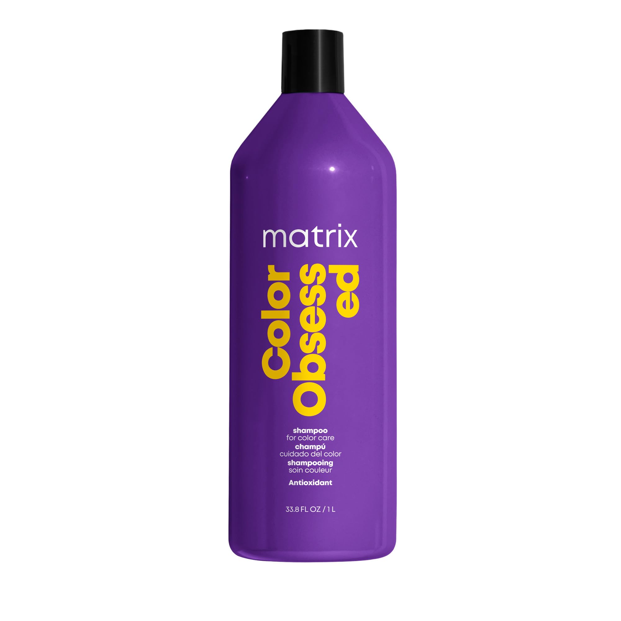 Matrix Color Obsessed Antioxidant Shampoo | Enhances Hair Color, Protects Color Vibrancy & Prevents Fading | For Color Treated Hair | Cruelty Free | Salon Shampoo | Vegan