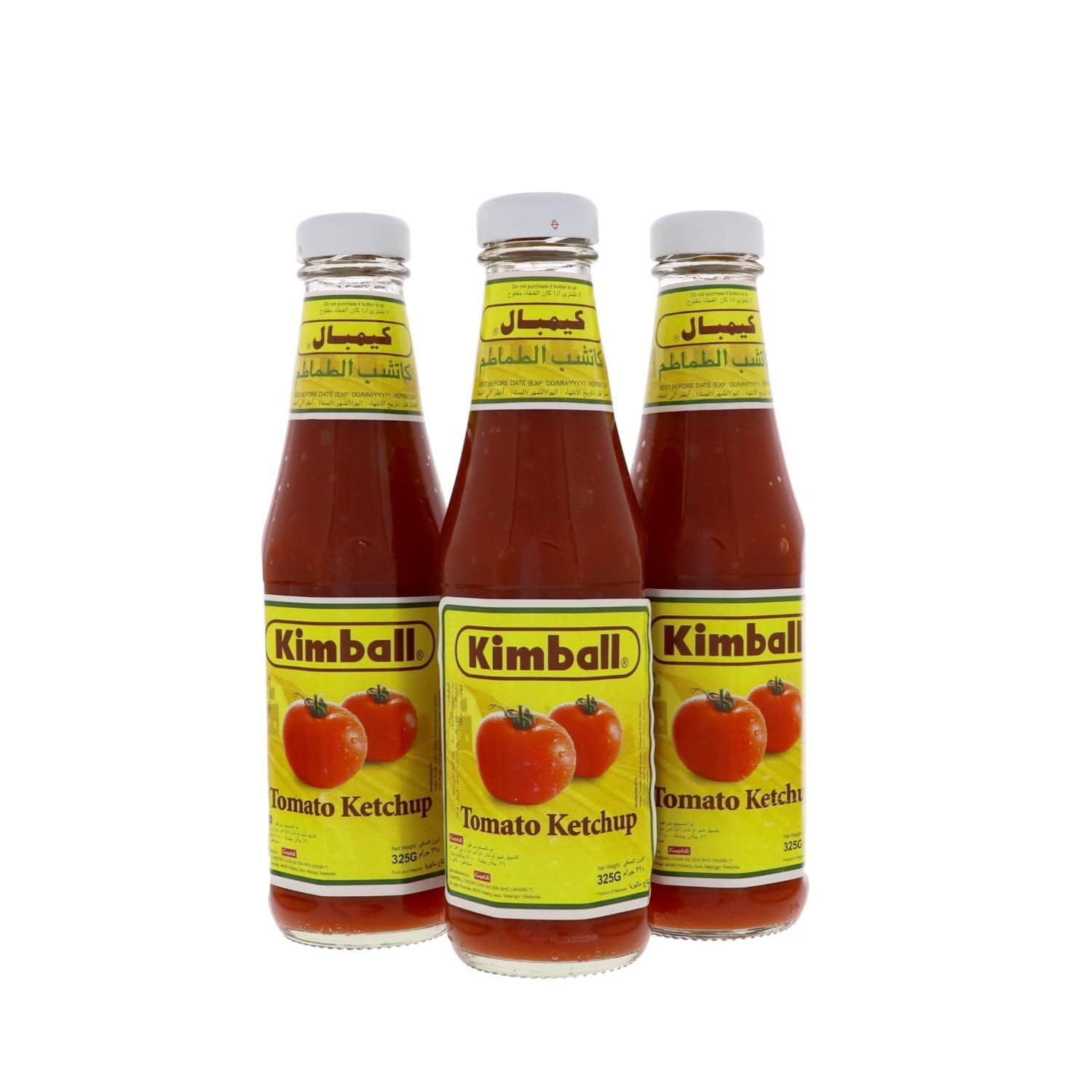 Kimball Tomato Ketchup 3 x 325g