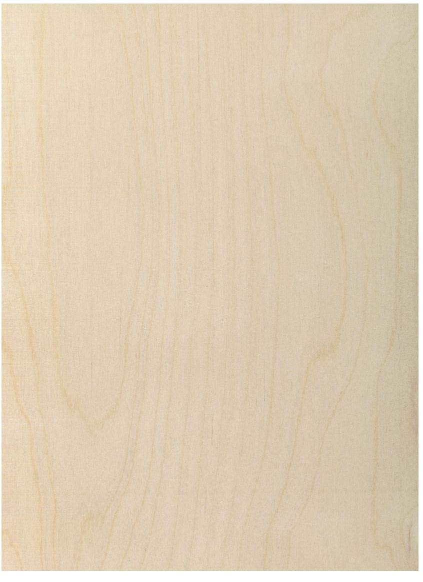 3 mm 1/8" X 12" X 18" Premium Baltic Birch Plywood – B/BB Grade - by Wood-Ever (20 Pack)