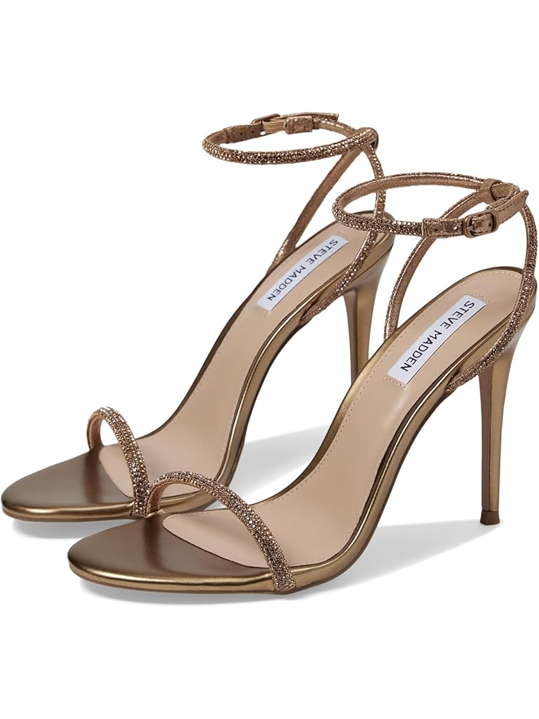 Bronze Steve Madden Breslin Heeled Sandal