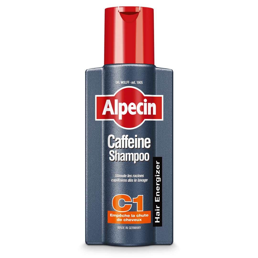 Alpecin C1 Caffeine Shampoo, 8.45 fl oz, Cleanses the Scalp to Promote Natural Hair Growth, Leaves Hair Feeling Thicker and Stronger