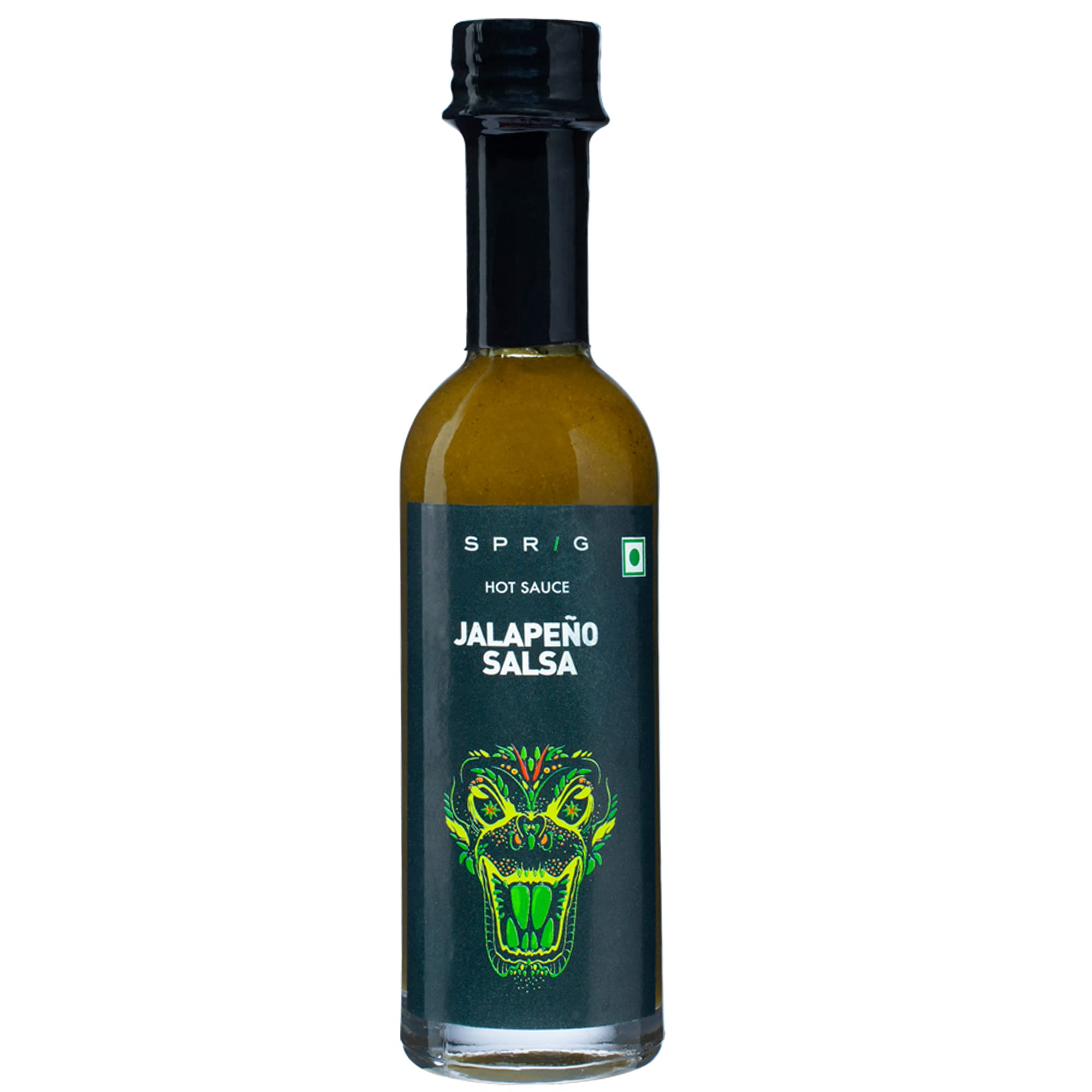 S P R I GJalapeno Salsa Medium Hot Sauce, 55gm