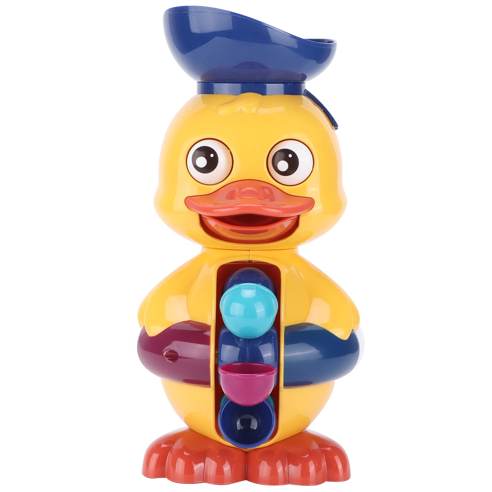 Ketsicart® Duck Bath Toy, Duck Bathtub Toys with Rotatable Waterwheel Duck Bathtub Toys Interactive with 1 X Duck Toy for Duck Bathtub Toys for Kids