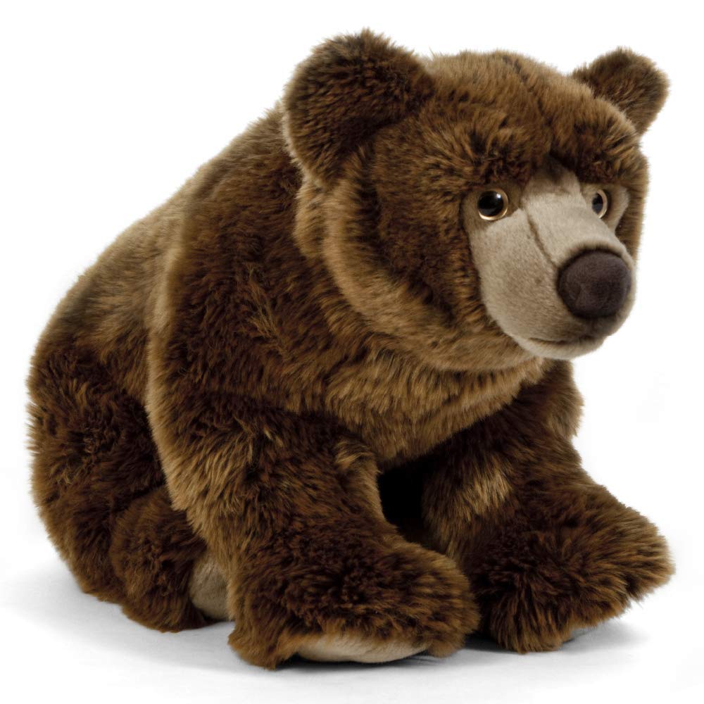 Living Nature Soft Toy - Large Brown Bear, 45cm