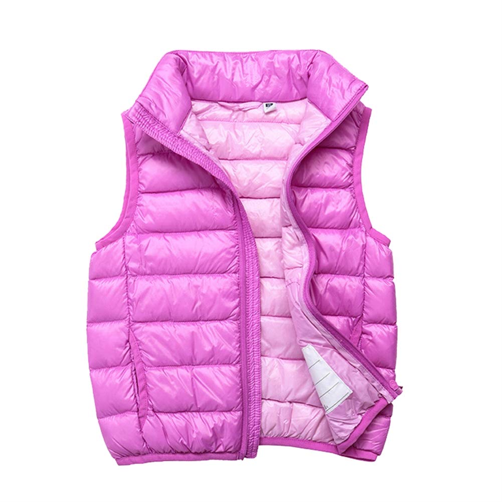 SK StudioBoys Girls' Light Weight Down Vest, Kids Lightweight Sleeveless Jacket, Boys Girls Puffer Down Vest