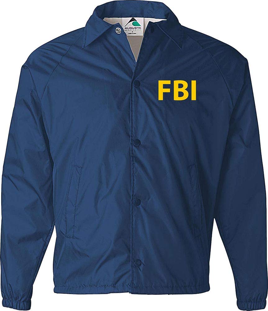 Smart People ClothingFBI jacket with Reflective Decorations, Burt Macklin Costume.