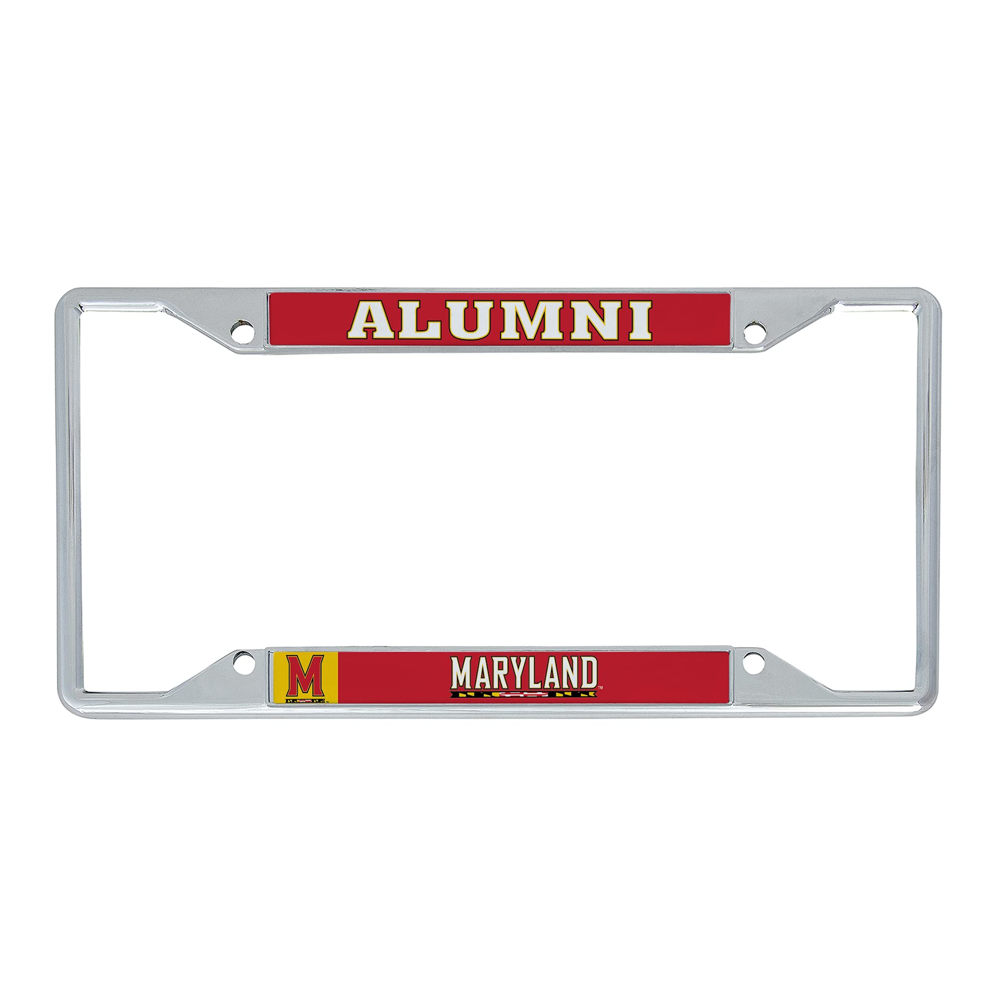 Desert Cactus University of Maryland Terrapins UMD Terps Metal License Plate Frame for Front or Back of Car Officially Licensed (Alumni)