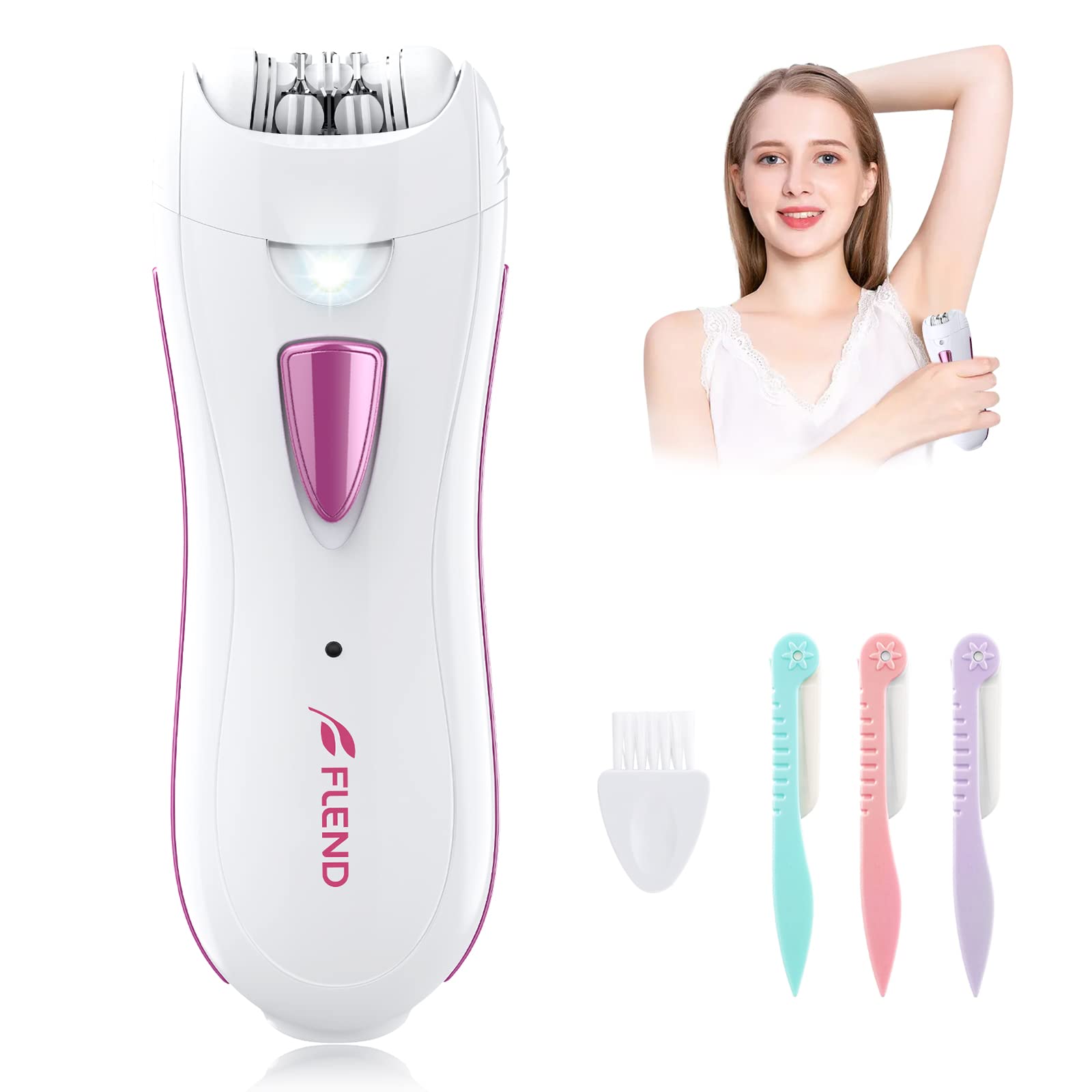 Epilator Smooth Glide Epilator for Women Face Rechargeable Epilator for Women Facial Epilator Hair Remover Smooth Glide Epilator for Women Face Smooth Glide Epilator Face Bikini Hair Removal Epilator…