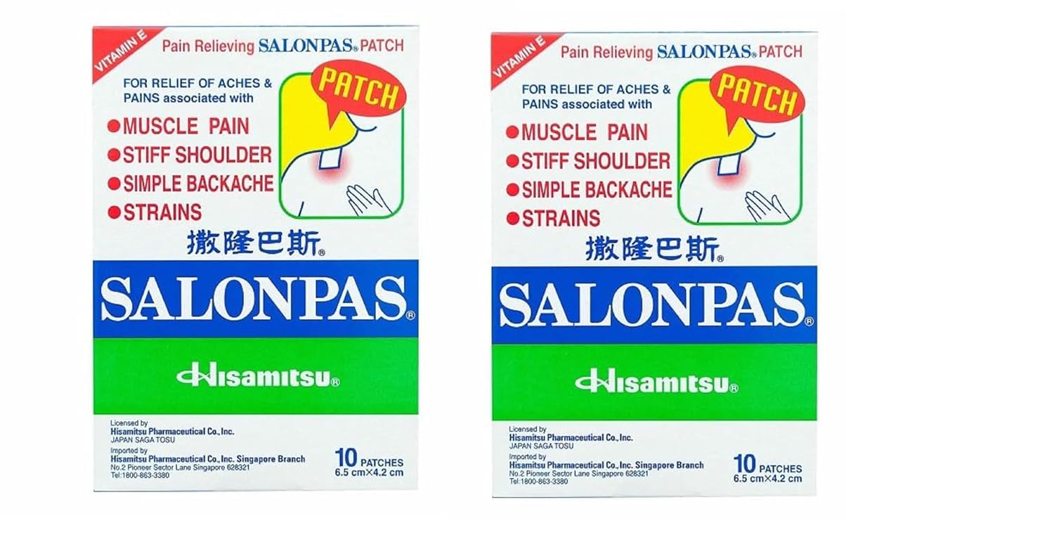 SP Pain relive PATCHES Pack of 2 (total 20)