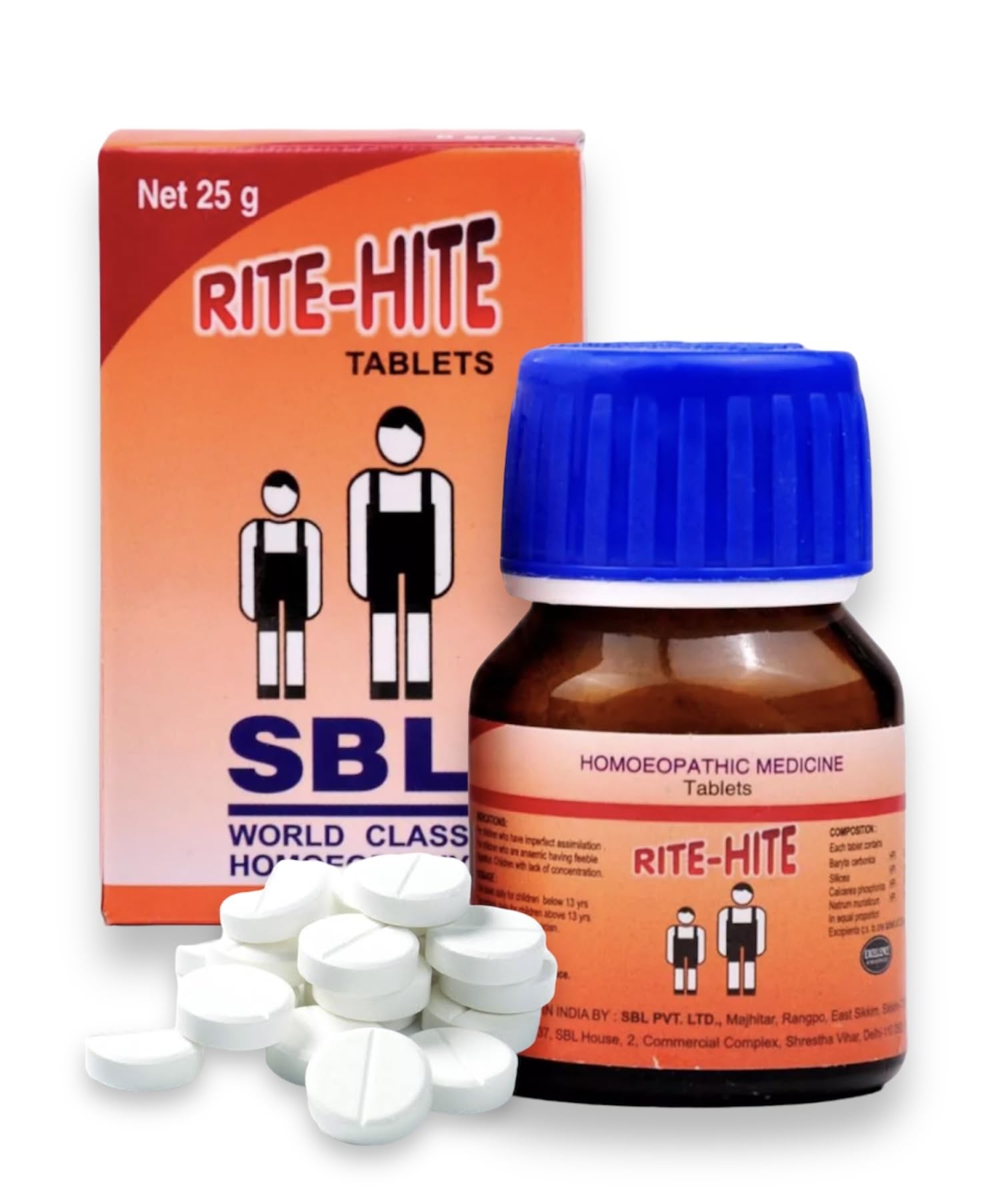 KRIG'S Sbl Rite Hite Tablets Homeopathic-Pack Of 1 Bottle-30 Days Pack