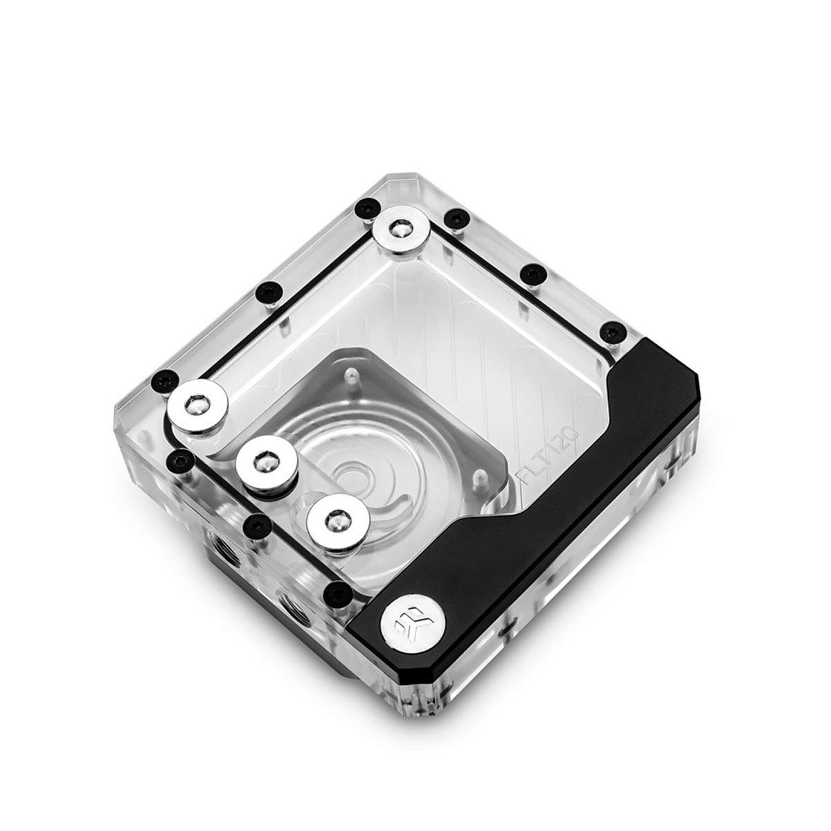 EKWB EK-Quantum Kinetic FLT 120 Reservoir with D5/DDC Body, D-RGB, Pump Not Included, Plexi