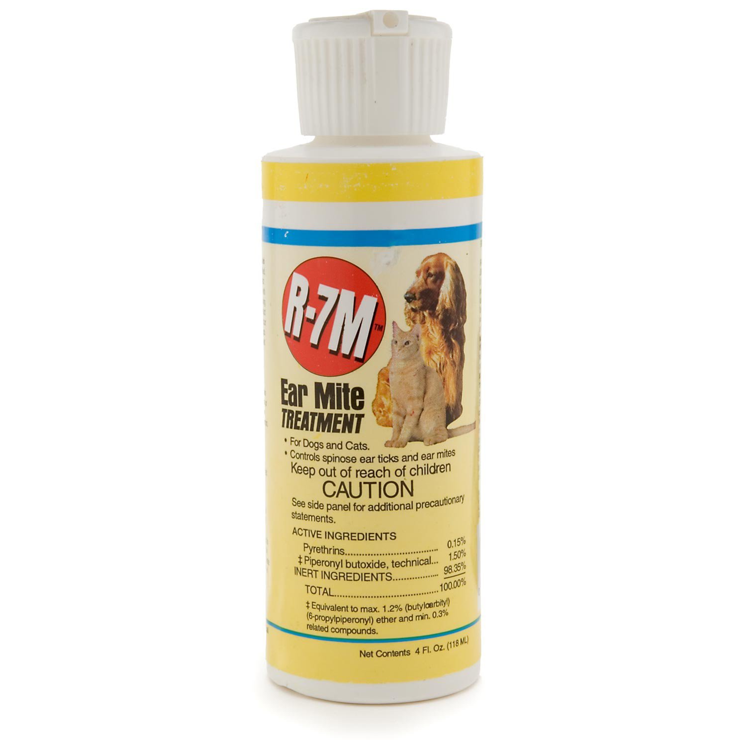 Miracle Care R-7M 424224 Ear Mite Treatment 4oz (Package may vary)