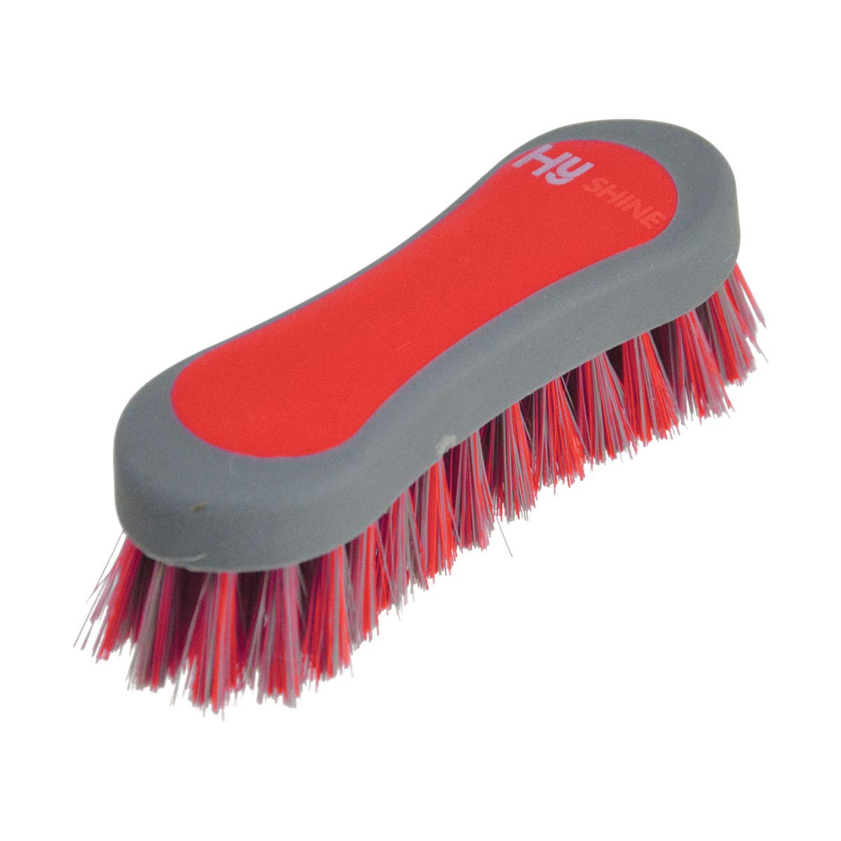 HySHINE Active Groom Face Brush (One Size) (Chilli Red)