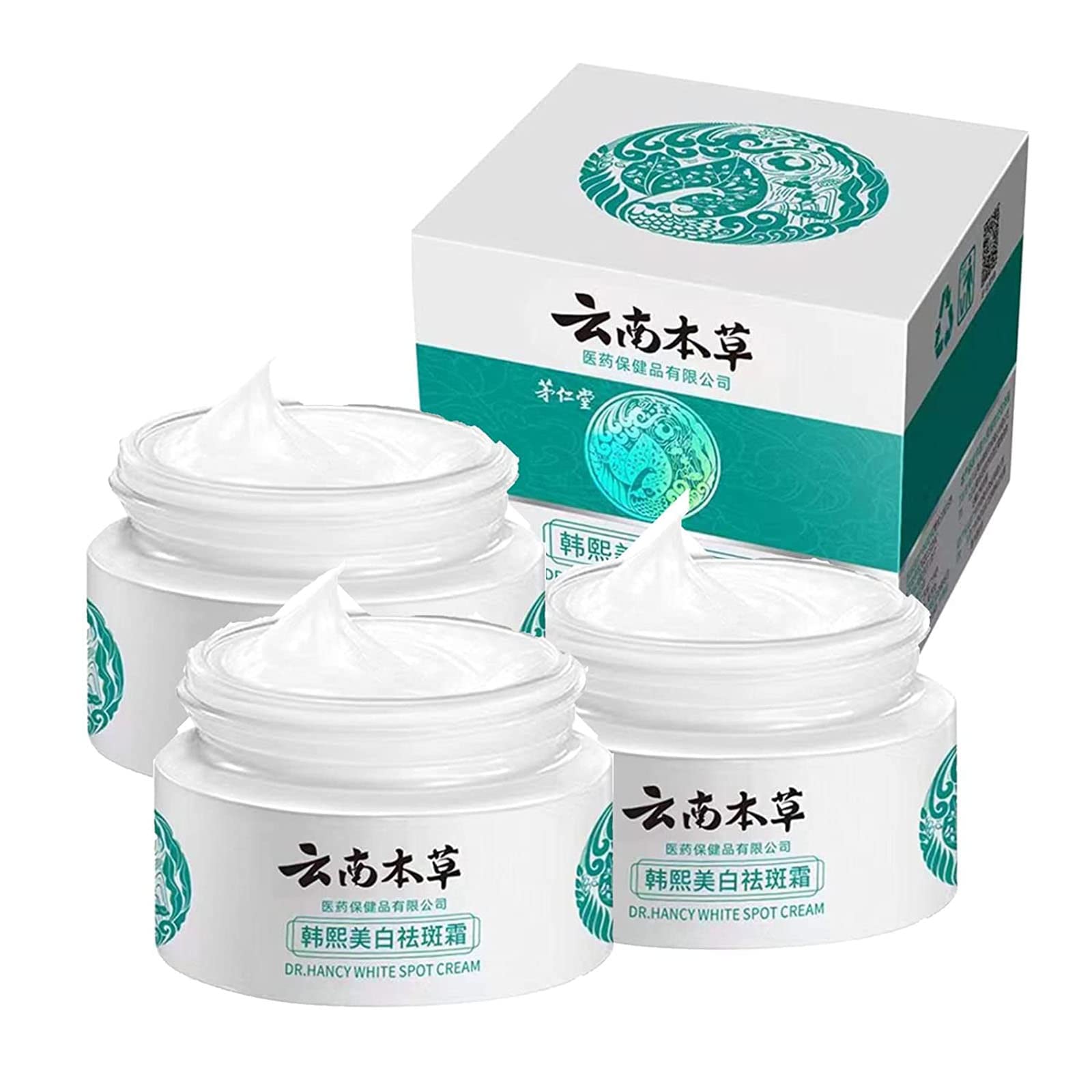 GIONAR Japanese Melasma Cream, Dr Hancy White Spot Cream, China Dr. Hancy White Spot Cream, Dark Spot Corrector Cream, Dr Hancy White Spot Cream De China for Dry & Sensitive Skin (3pcs)