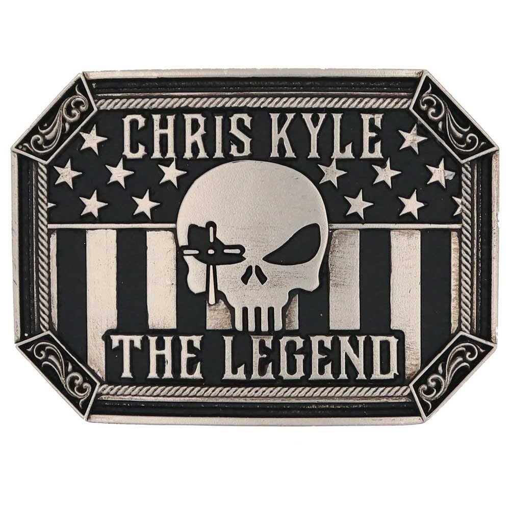 Chris Kyle Attitude Western Belt Buckle