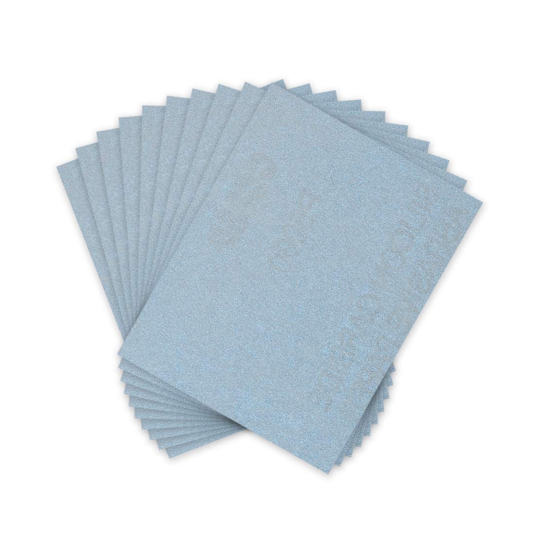 uxcell 10pcs 5000 Grits Wet Dry Waterproof Sandpaper Assortment 9-inch X 11-inch Abrasive Paper Sheets for Wood Furniture Metal Polishing