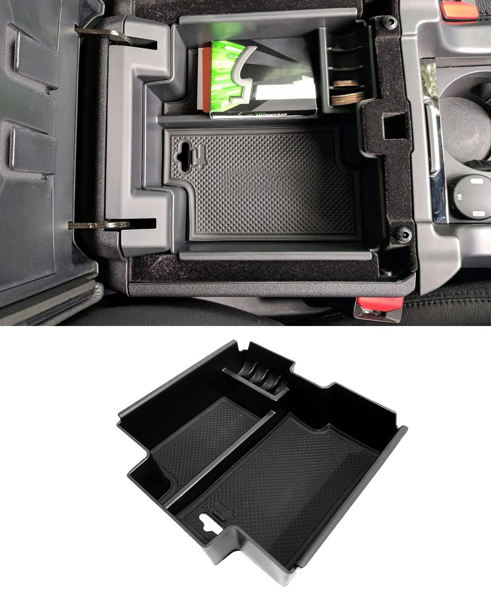 VesulArmrest Divider Secondary Storage Box Glove Pallet Center Console Organizer Tray Fits on Land Rover Discovery Sport 2015 2016 2017 2018