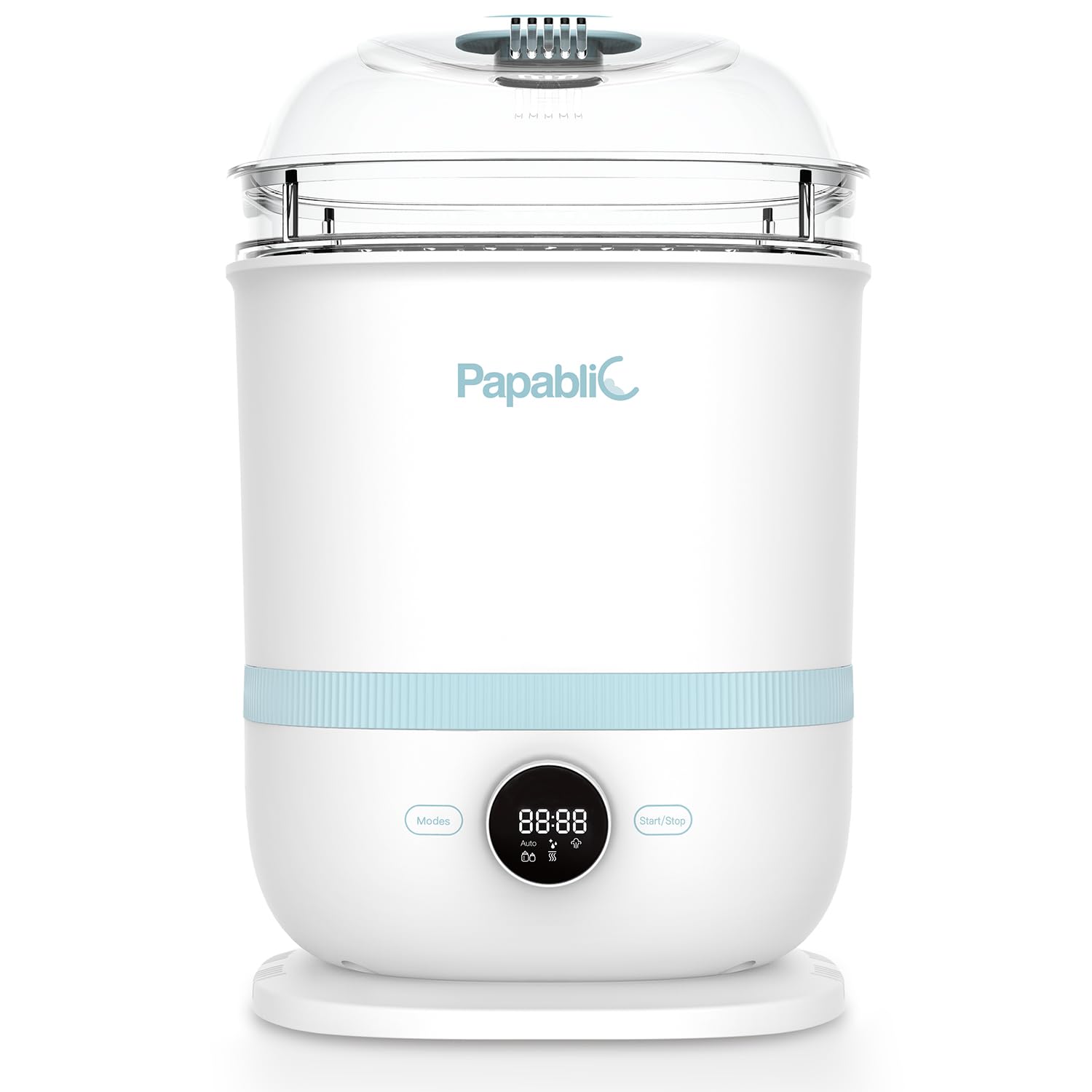 Papablic 6-in-1 Baby Bottle Sterilizer and Dryer Pro