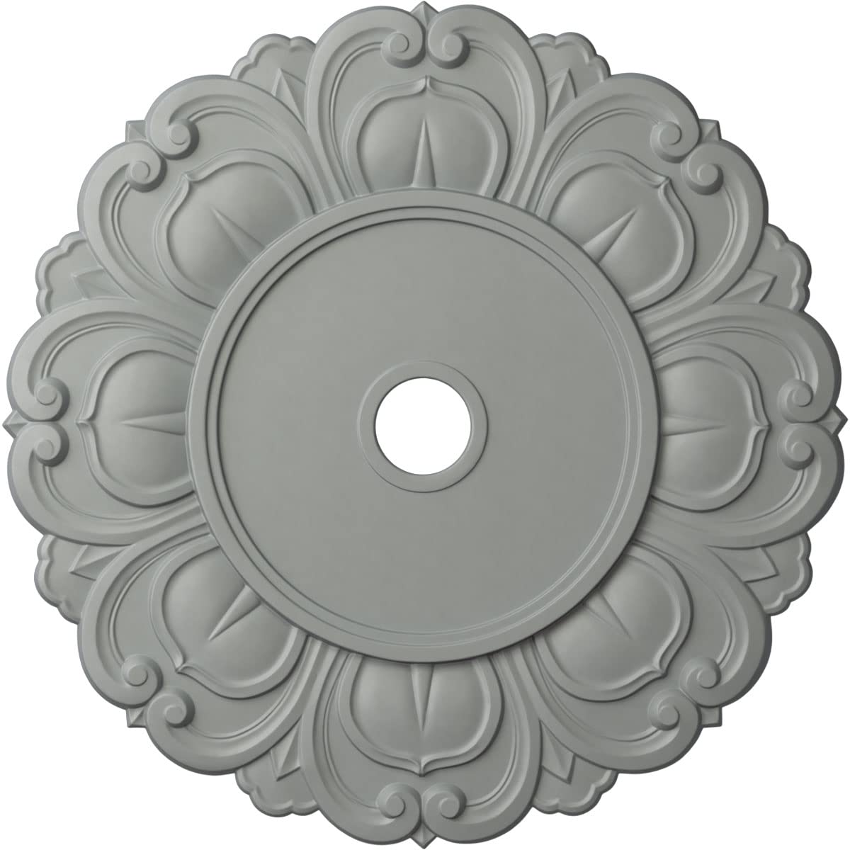 Ekena Millwork CM32AN 32 1/4-Inch OD x 3 5/8-Inch ID x 1 1/8-Inch P Angel Ceiling Medallion