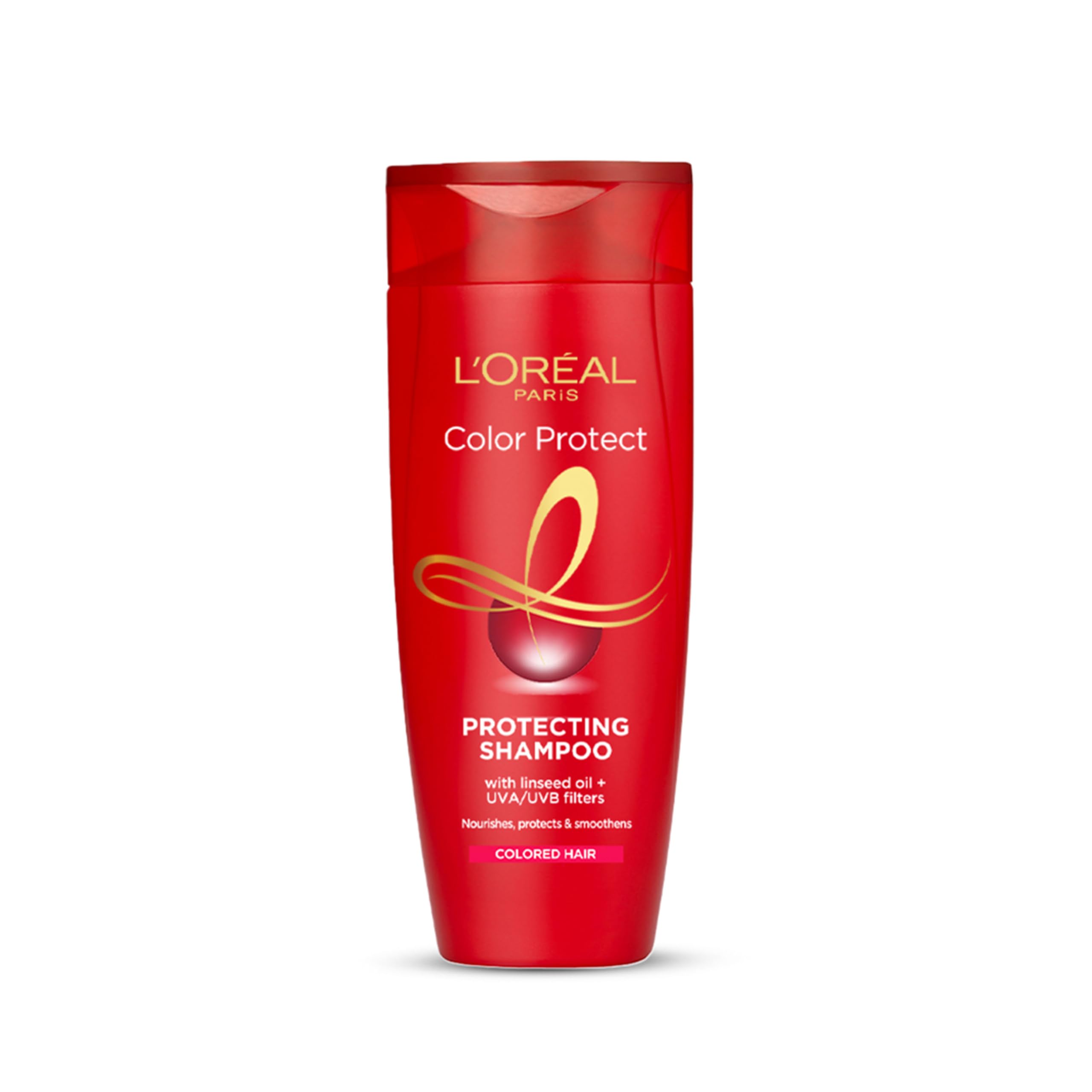 L'Oreal Paris Shampoo, Vibrant & Revived Colour, For Colour-treated Hair, Protects from UVA & UVB, Colour Protect, 340 ml