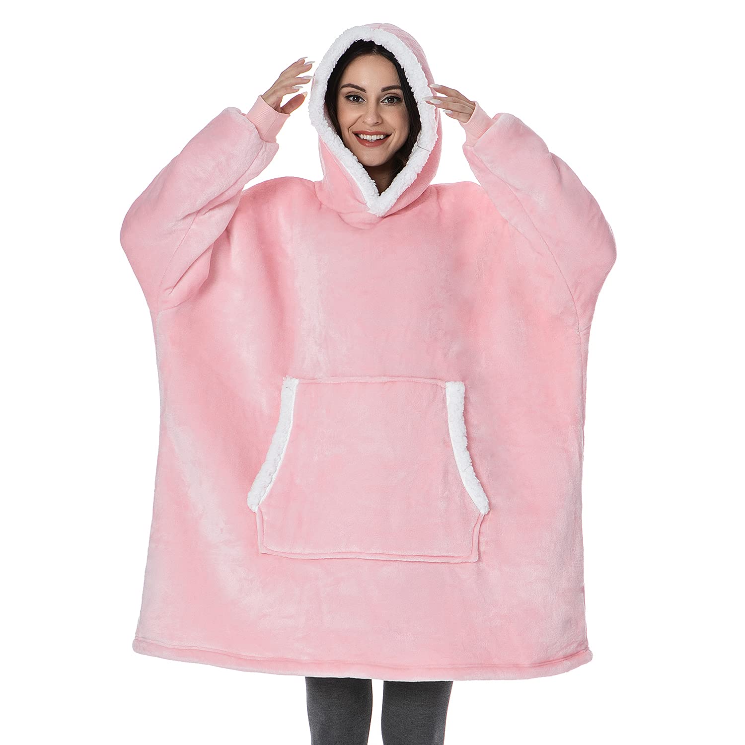 Fantaslookmens Blanket Sweatshirt wearable blanket