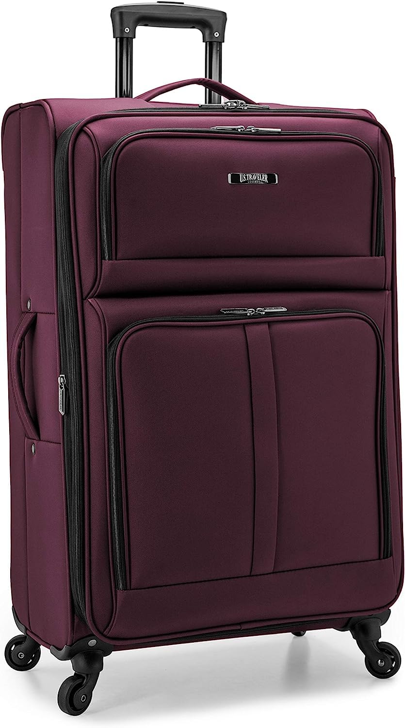 U.S. Traveler Anzio Softside Expandable Spinner Luggage, Anzio Softside Expandable Spinner Luggage