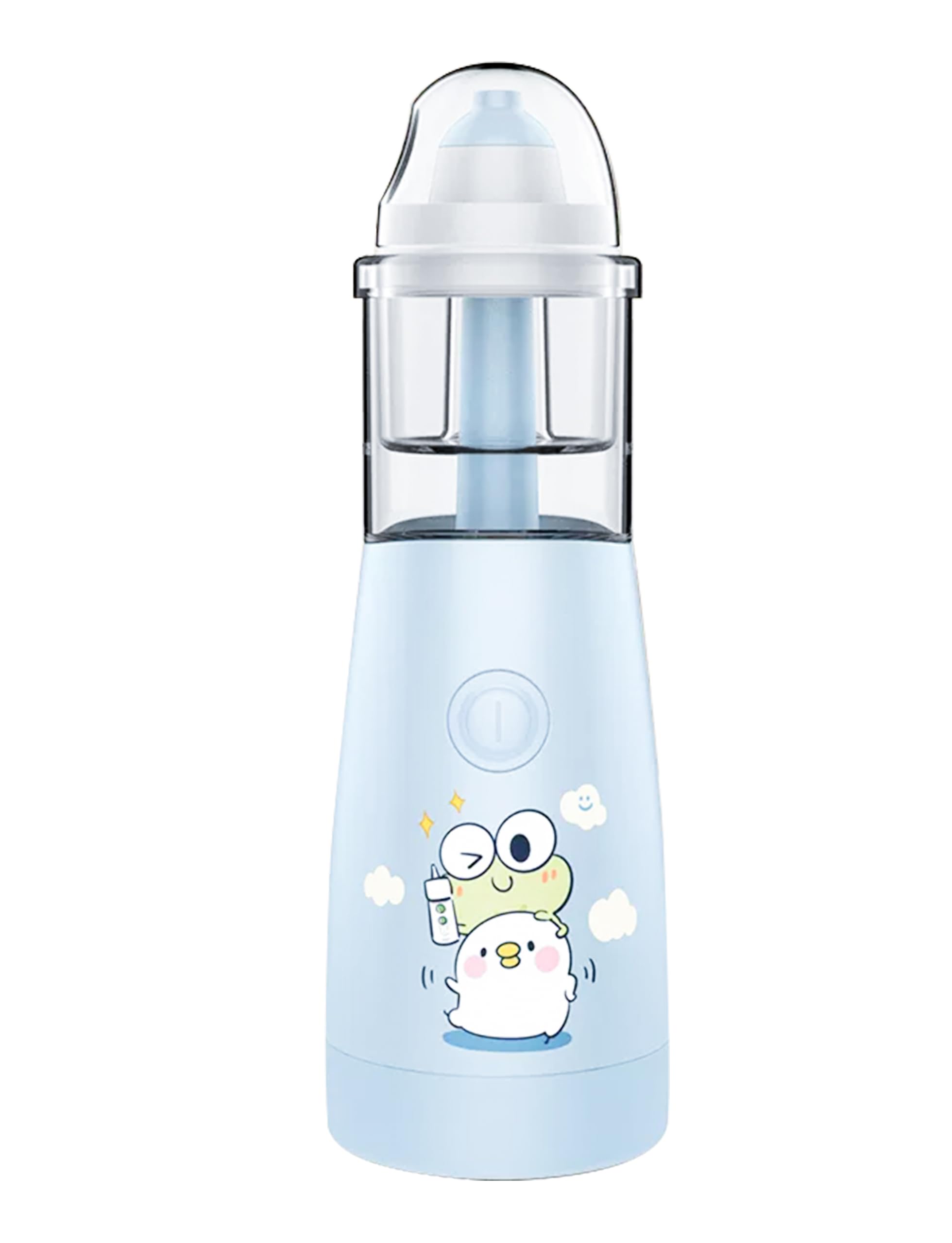 WINCAREElectric Nasal Cleaner Nasal Gargle Children Mist Spray No Pain Nose Wash Pulse Mode Compatible Anti-pollinosis Nose Wash Bottle Nasal Blockage Rhinitis Remedy Nasal Gargle (Blue)