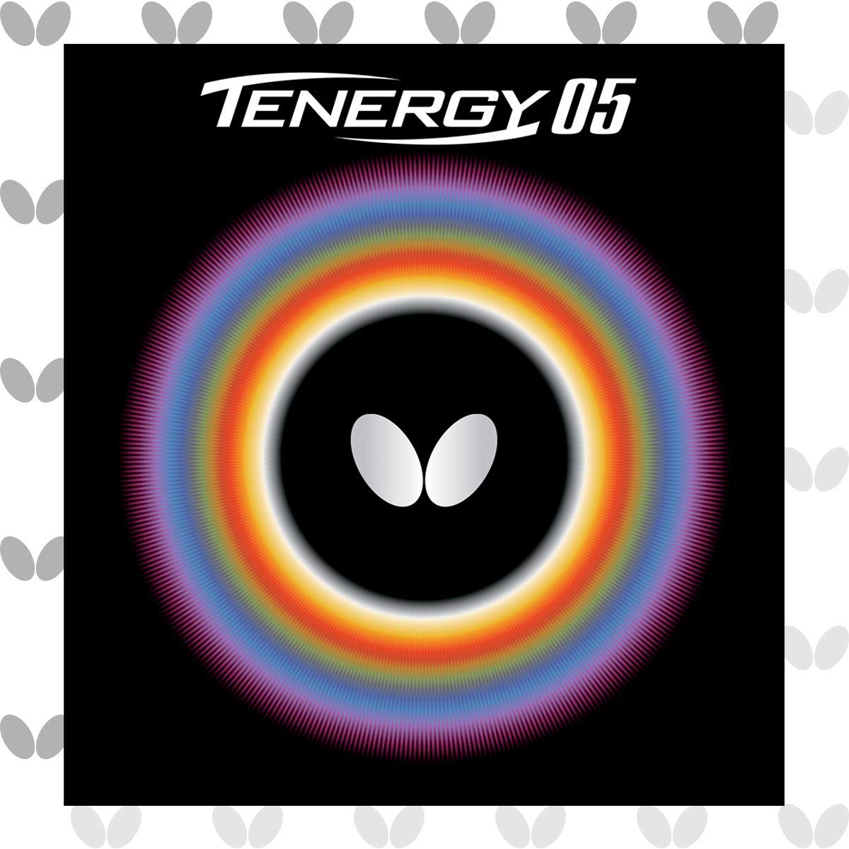 Butterfly Tenergy 05 Table Tennis Rubber | Butterfly Table Tennis Rubber | 1.7, 1.9, 2.1 Sizes | Red or Black | 1 Table Tennis Racket Rubber Sheet | Professional Table Tennis Rubber