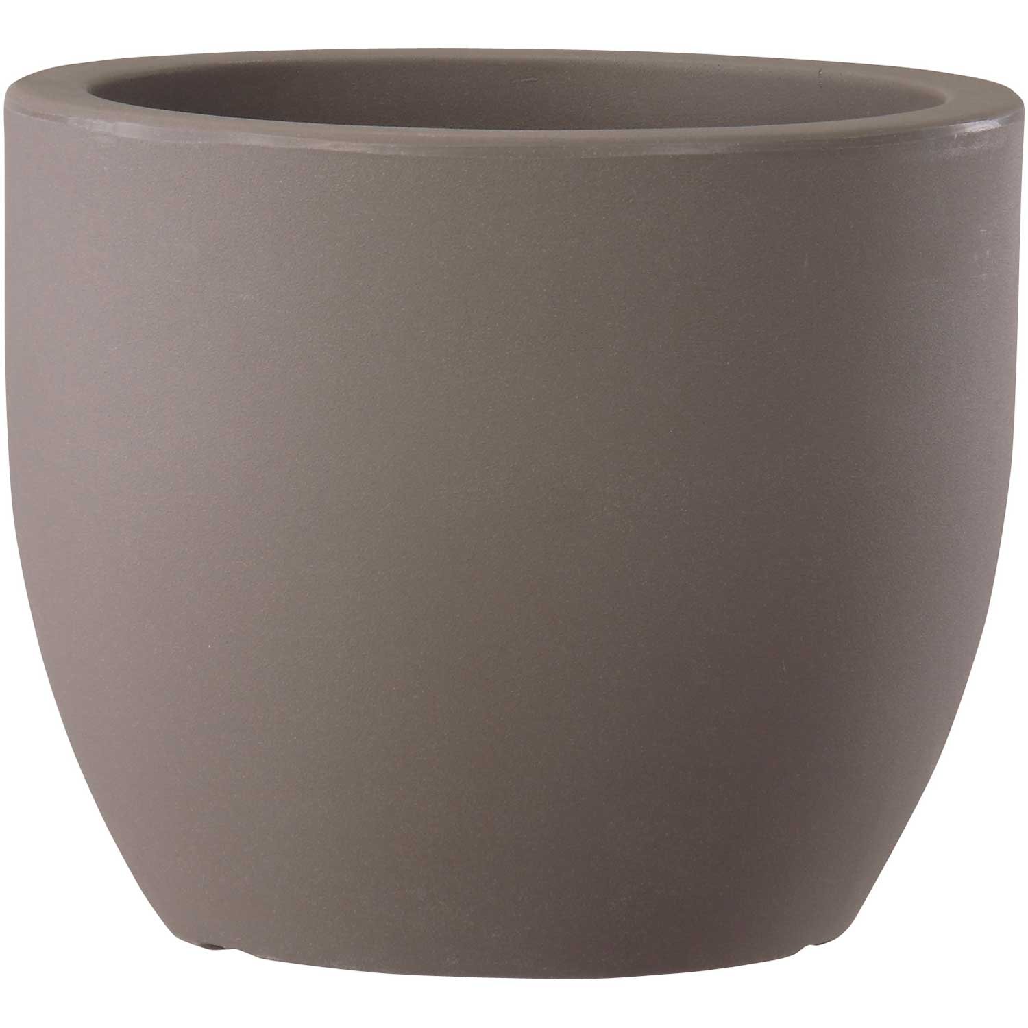 Teraplast Pot Tondo Veneto 42 cm Made in Italy recyclable