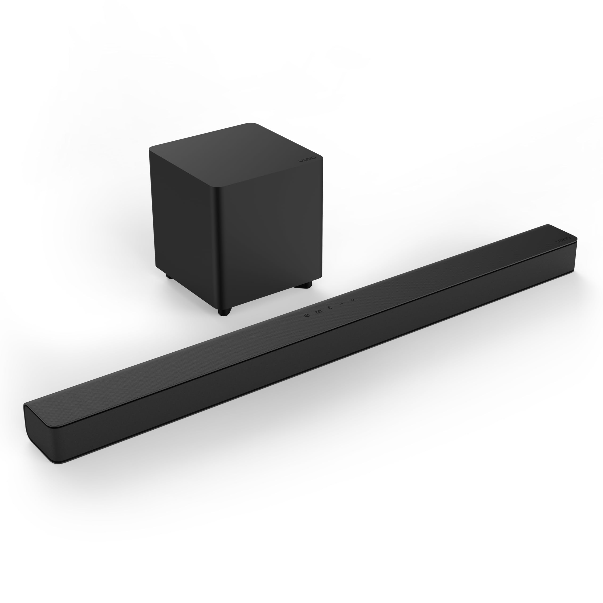 VIZIOV-Series 2.1 Home Theater Sound Bar with Dolby Audio, DTS Virtual:X, Bluetooth, Wireless Subwoofer, Voice Assistant Compatible, Includes Remote Control - V21x-J8