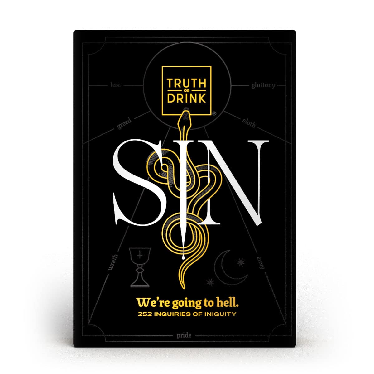 Truth or Drink Sin Expansion Fun & Wild Card Games Pack for Adult