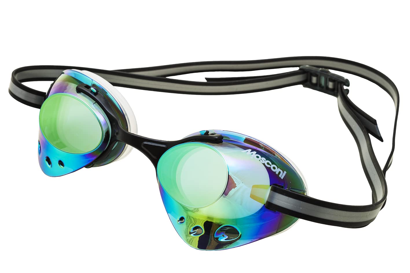 Mosconi Racer Pro Swimming Goggles - Black