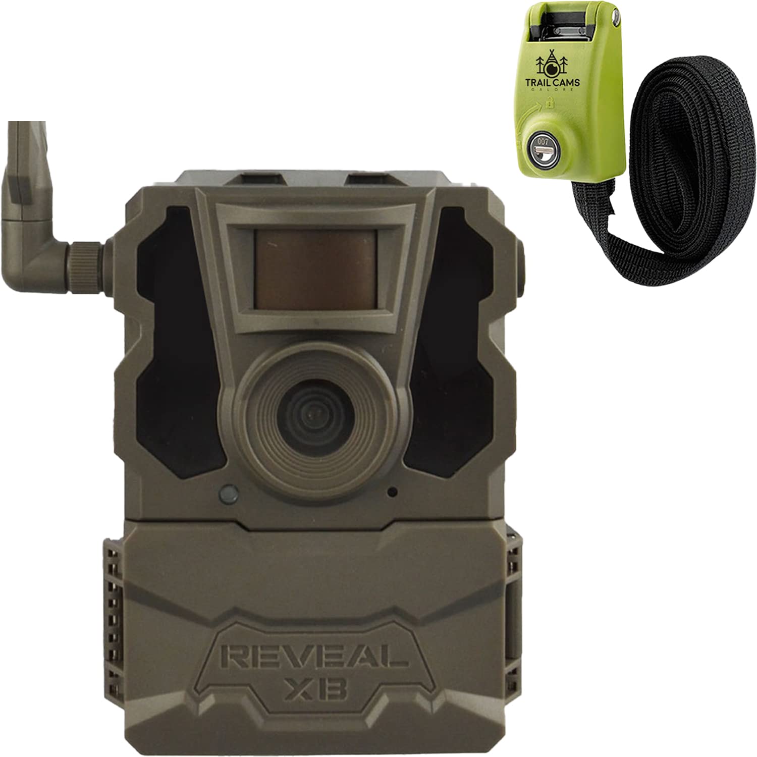 TACTACAMReveal XB Cellular Trail Camera, No Glow - Verizon & AT&T + Steel Reinforced Strap