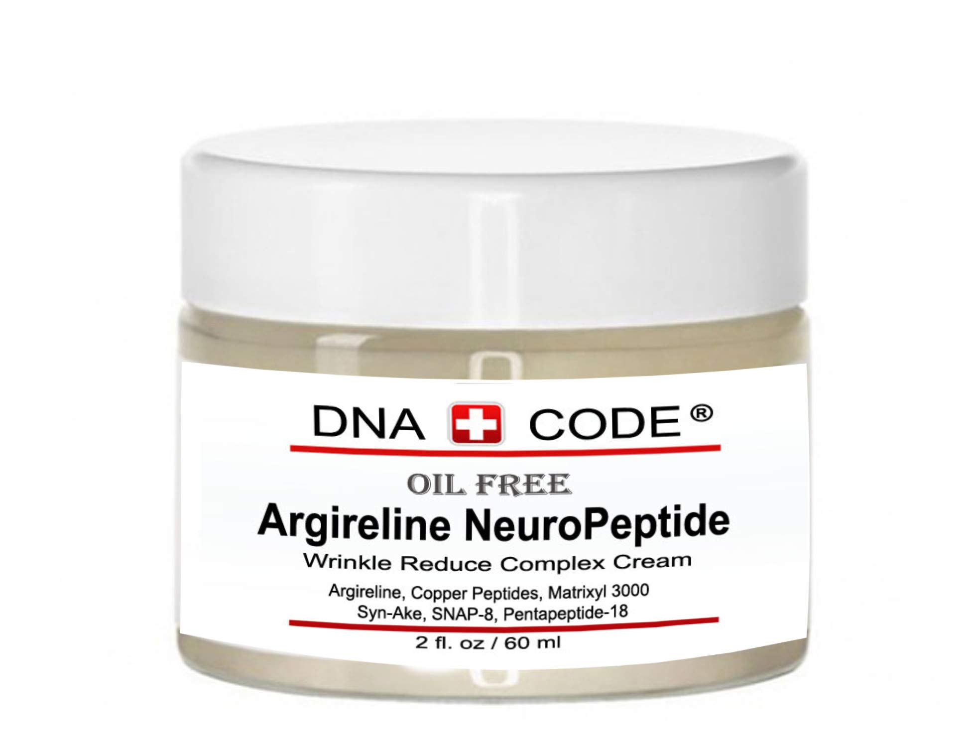 No Needle Alternative-OIL FREE Argireline NeuroPeptides Cream, w/, Matrixyl 3000, Syn-Ake, SNAP-8, Copper Peptides