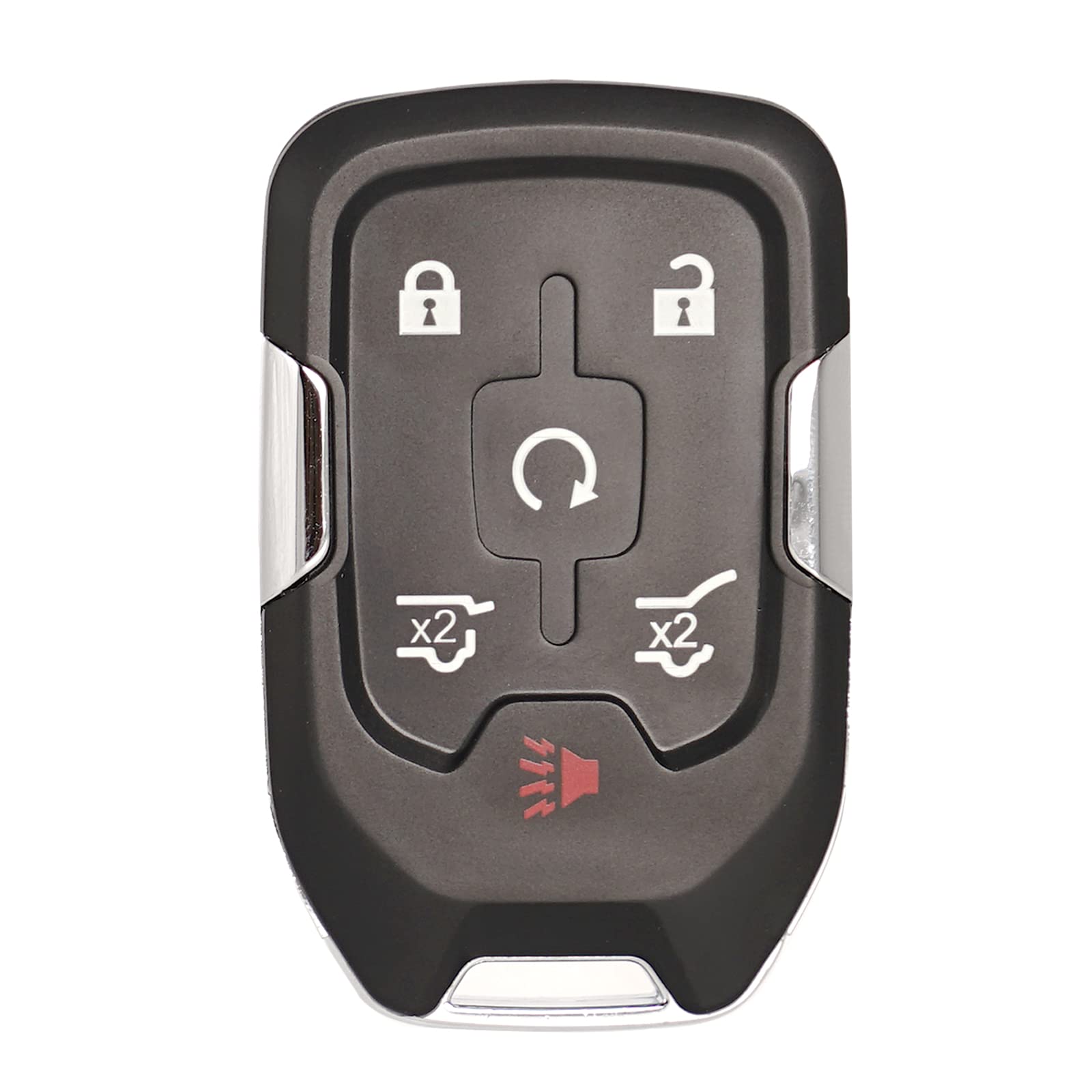 Replacement Car Key Fob Smart Proximity Keyless Entry Remote Control Compatible for GMC Yukon XL Denali Chevy Suburban Tahoe 2015 2016 2017 2018 2019 2020 HYQ1AA ‎13580804 315MHz Self-Programmable