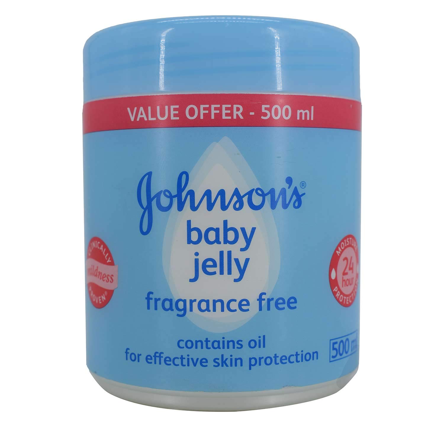 Johnson's Baby Jelly Fragrance-Free 500 ml