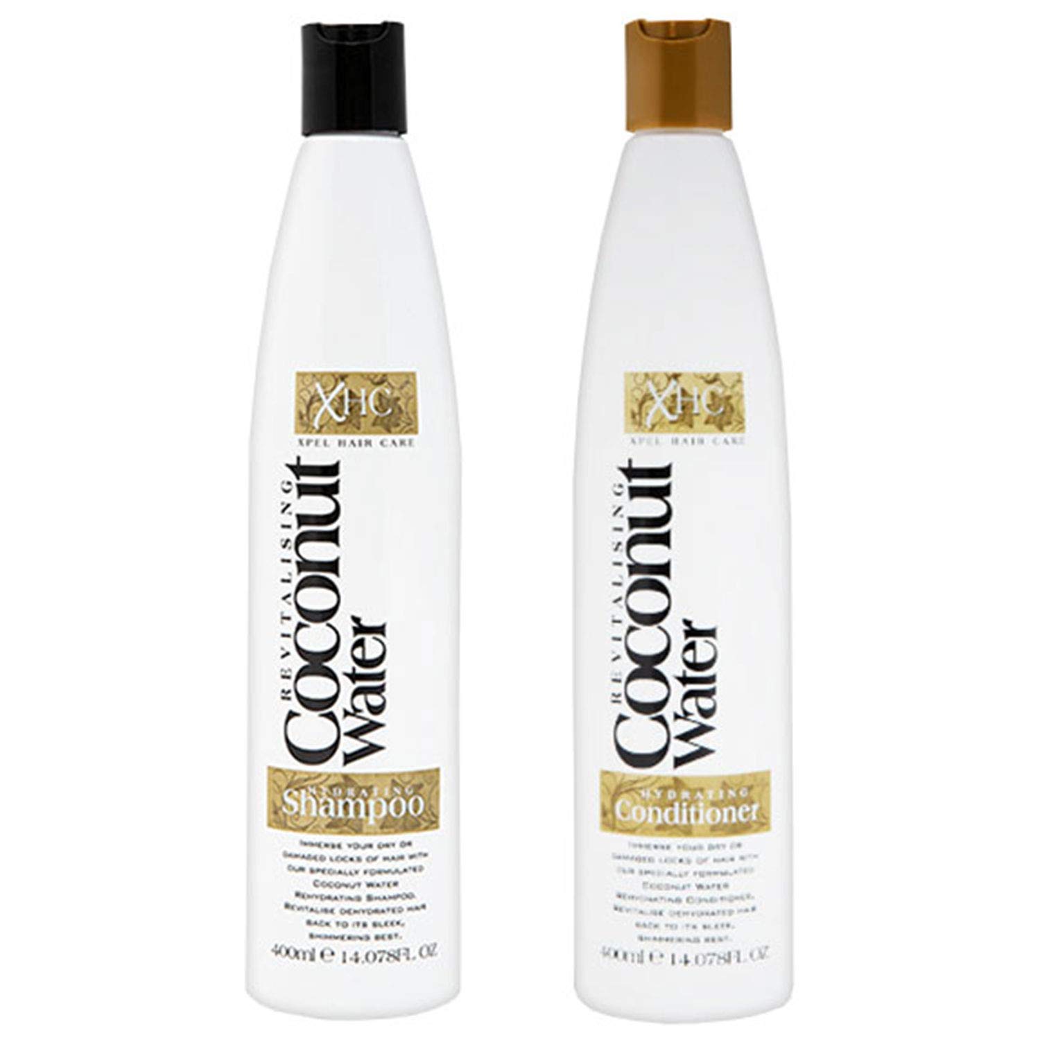 XHC Xpel Hair Care Revitalising Coconut Water Shampoo & Conditioner, 400ml