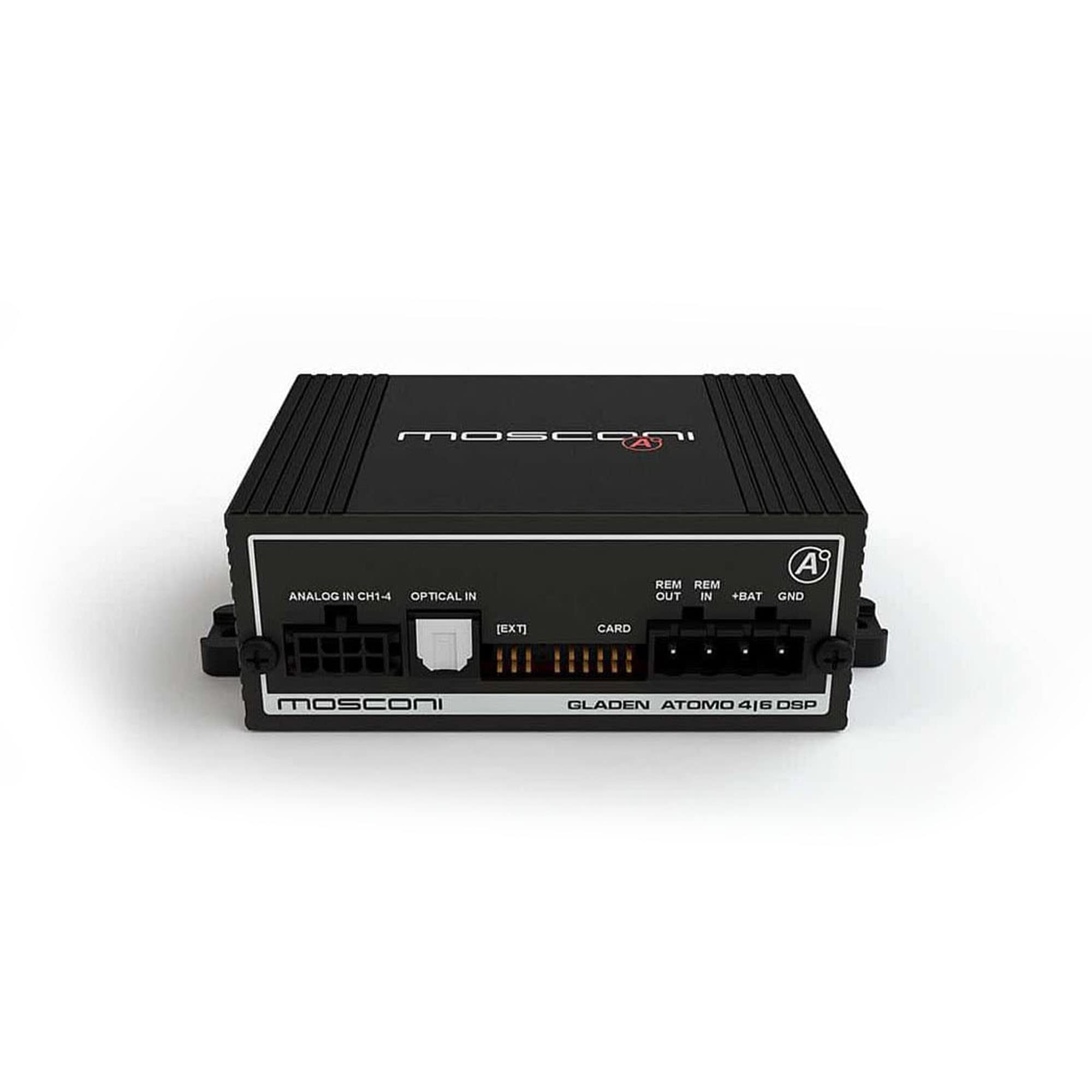 MosconiATOMO 4 | 6 DSP, Digital Signal Processor (4 -Channels in, 6 Channles Out, Sp-Dif/Btm/Bts/Bts-Ld4c Inputs)