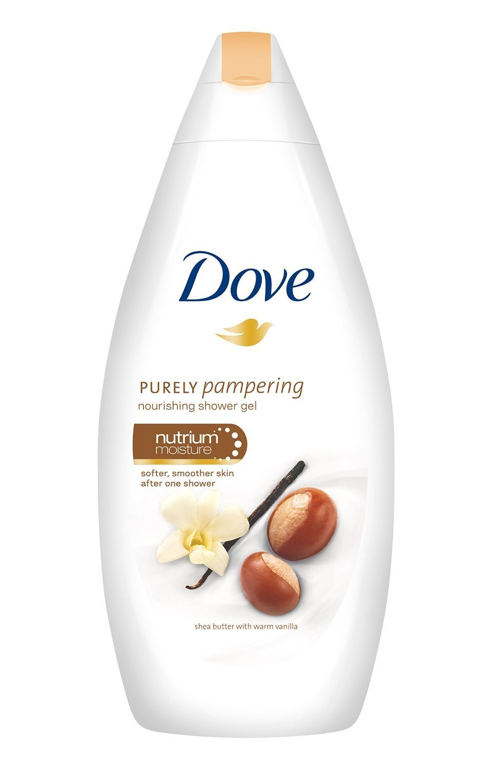 Dove Nutrium Moisture Purely Pampering Nourishing Body Wash 500 ml