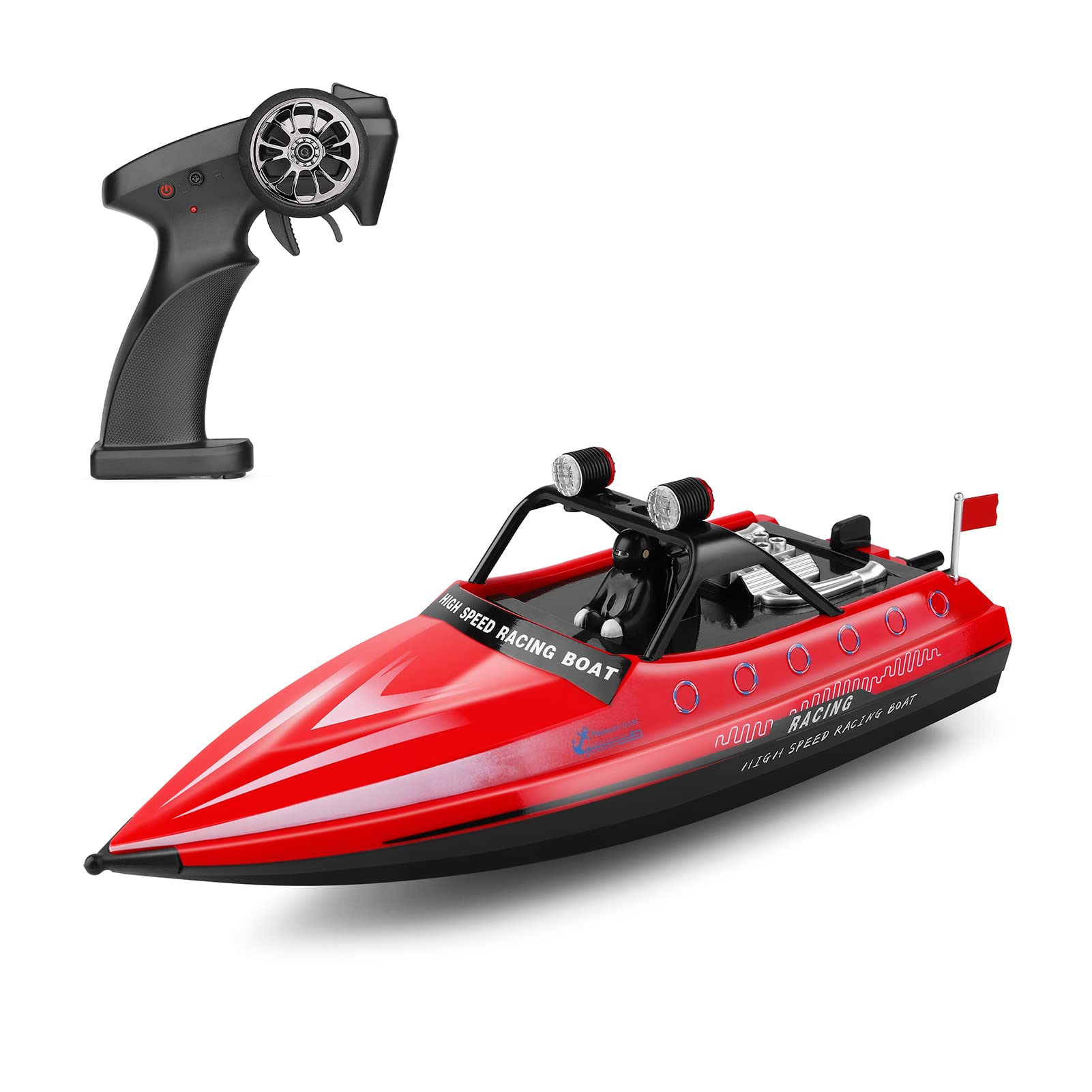 GoolRC WLtoys WL917 RC Boat 2.4GHz Remote Control Boats RC Jet Boat 16km/h RC Boat Toy Gift for Kids Adults Boys Storage Bag Package RC Boats for Adults Toy Boat Rc Boats for Kids RC Toy Gift