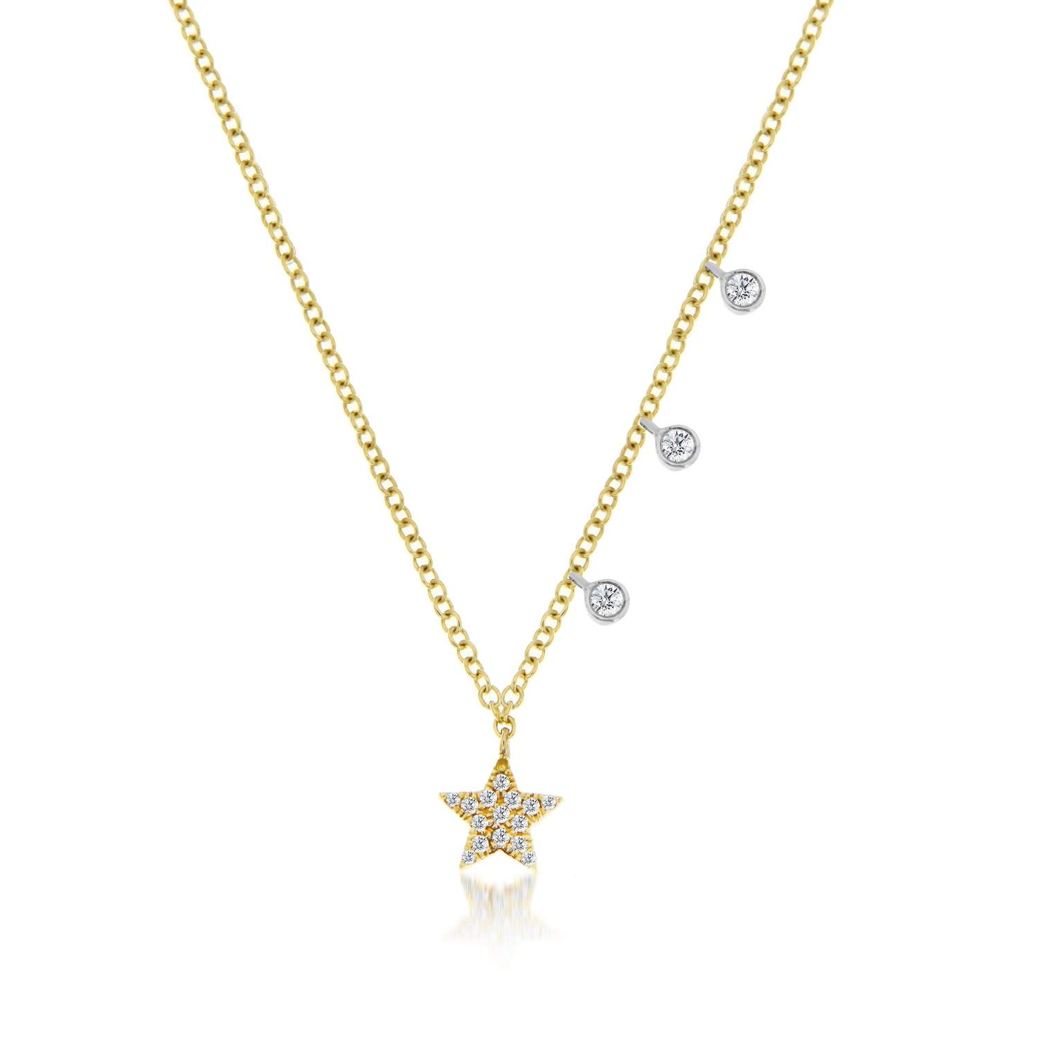 Meira T - Essential Star Necklace Yellow Gold