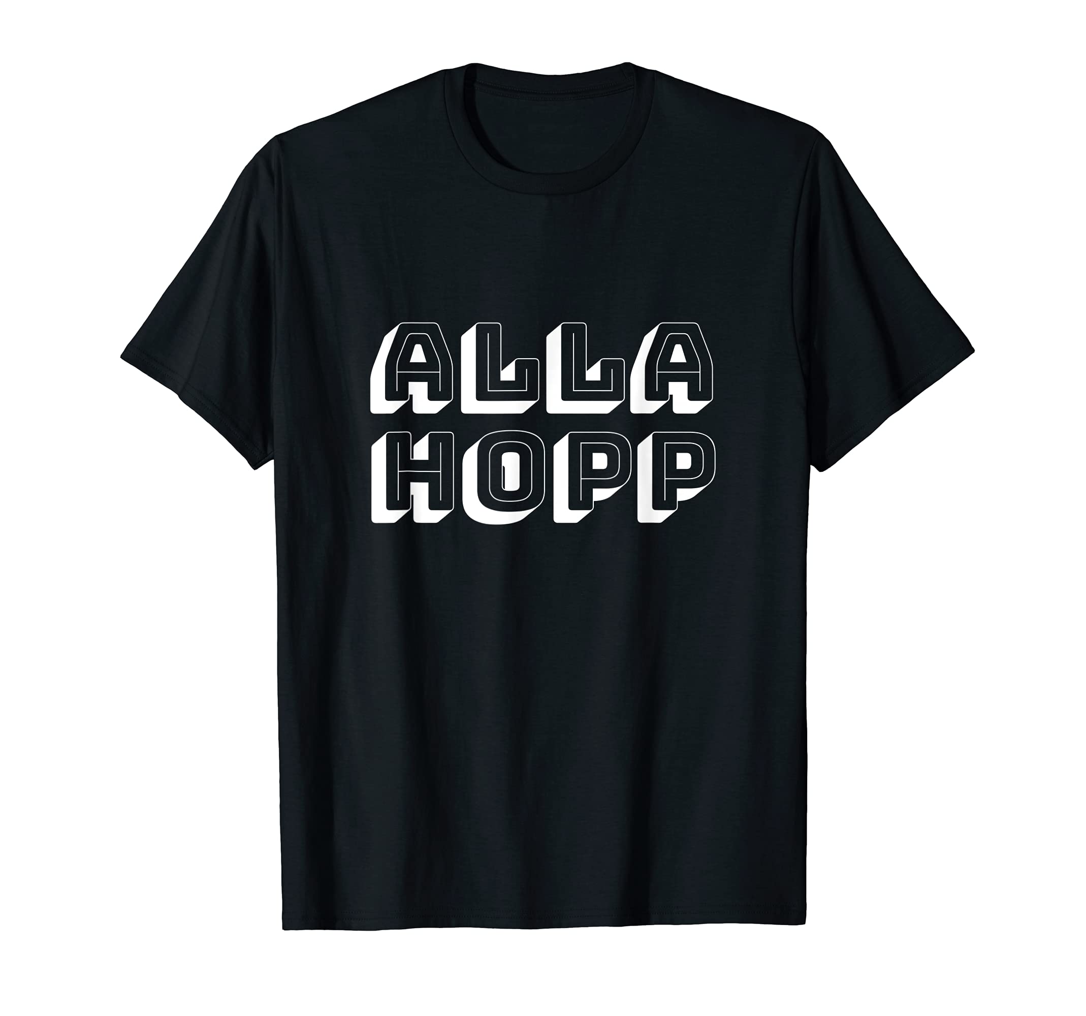 Alla Hopp Design 3D Font Pälzer Rheinland-Palatinate T-Shirt