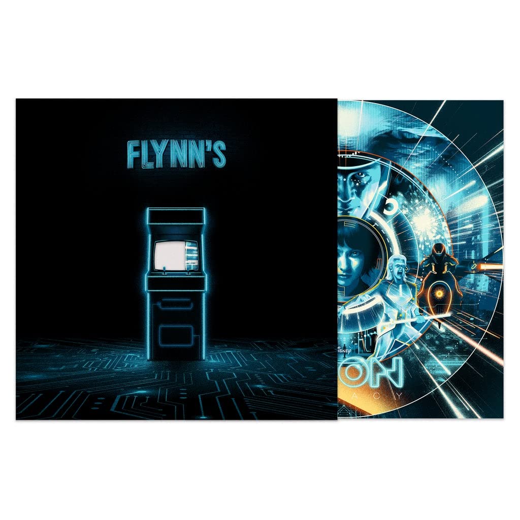 Flynn's Tron: Legacy - Motion Picture Soundtrack 2XLP 10 Year Anniversary Limited Colored Vinyl - Mondo Exclusive