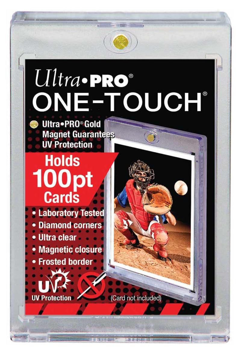 1 (One) 100pt Ultra Pro One-Touch Magnet Card Holder for Thicker Baseball and Other Trading Cards