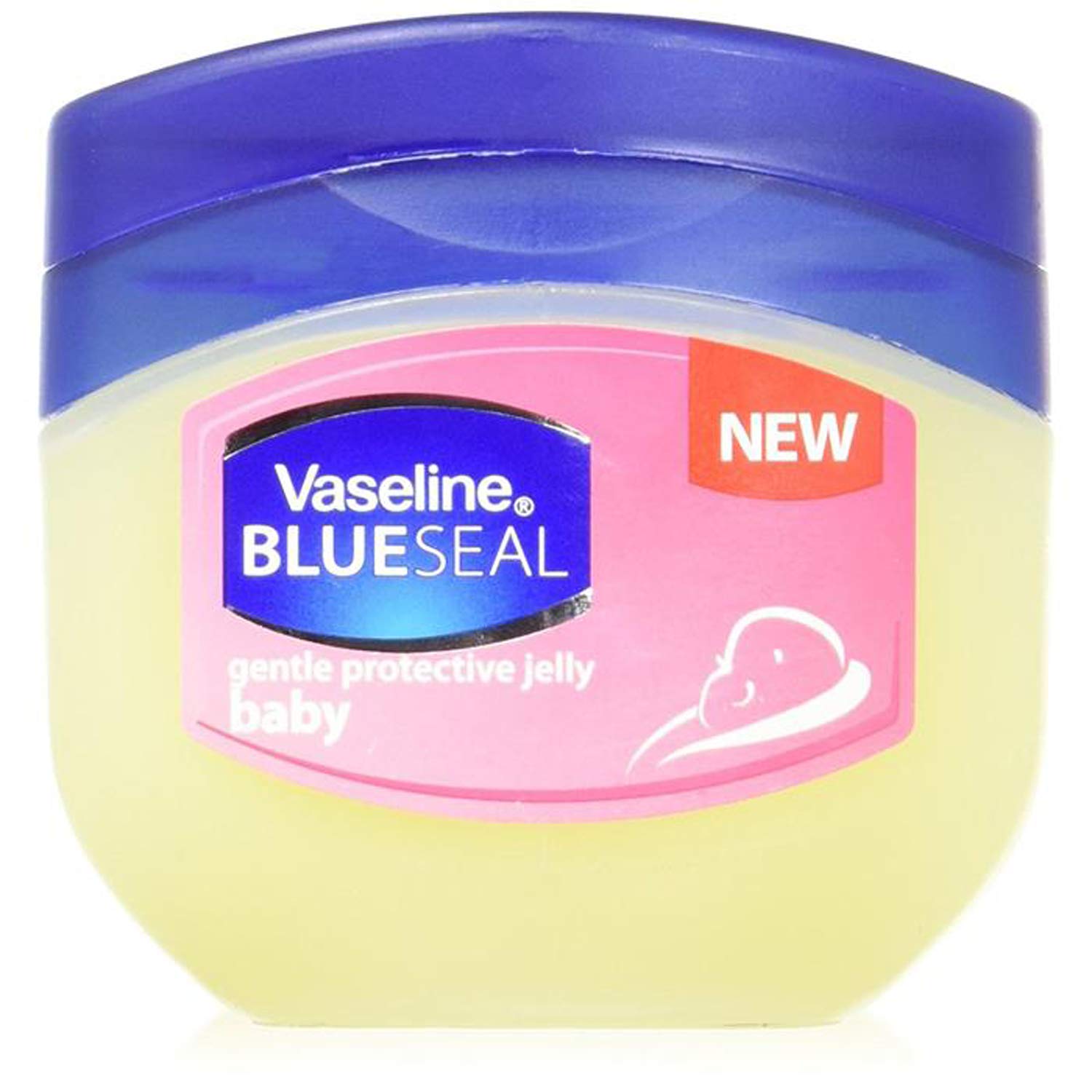 Vaseline BLUESEAL Gentle Protective Baby Jelly 250 mL*2 (Pack Of 2)