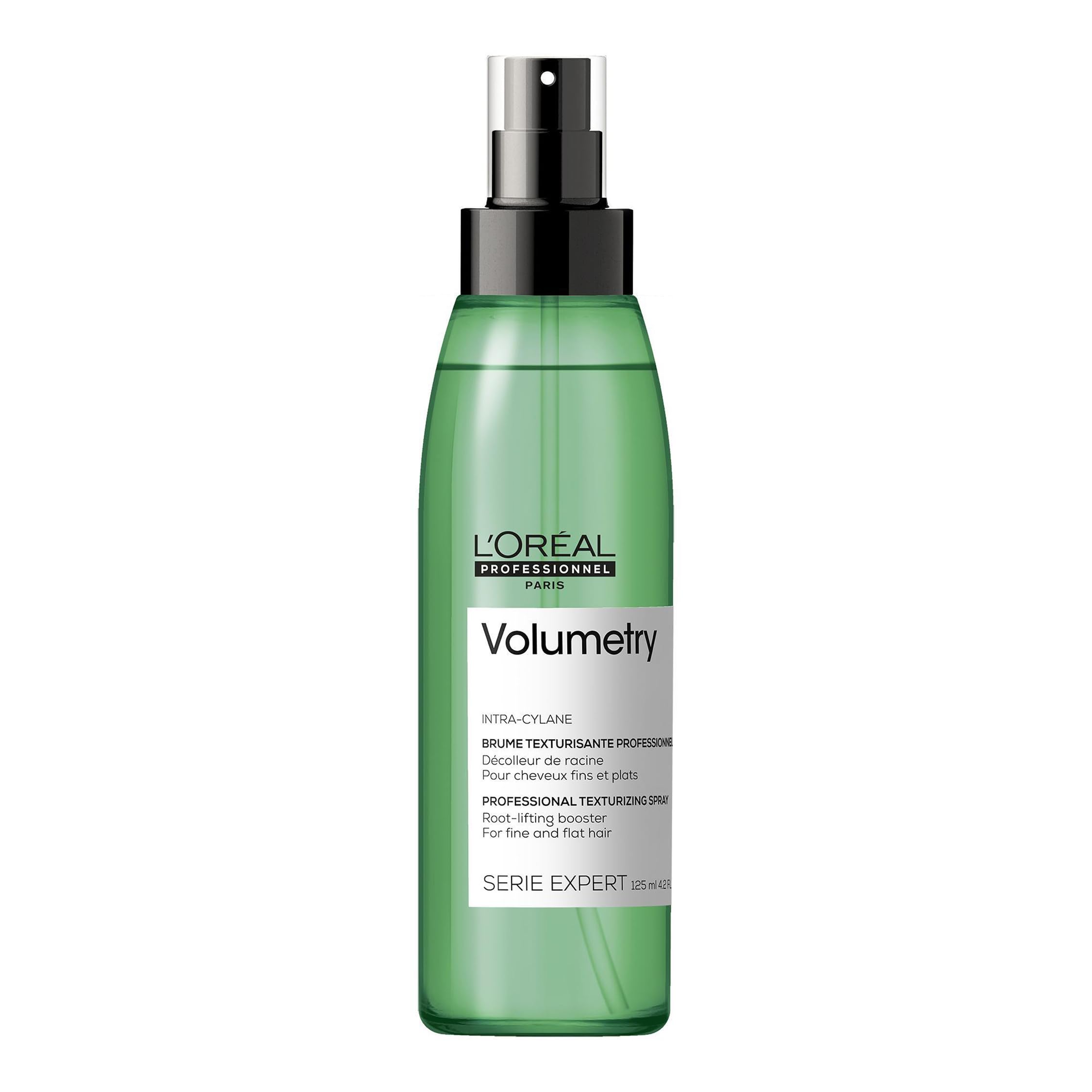 L'Oreal Professionnel Volumetry Volumizing Root Lifting Spray | Leave-In Treatment | Adds Volume & Lift | For Thicker Looking Hair | With Salicylic Acid | For Fine & Thin Hair Types | 4.2 Fl. Oz.