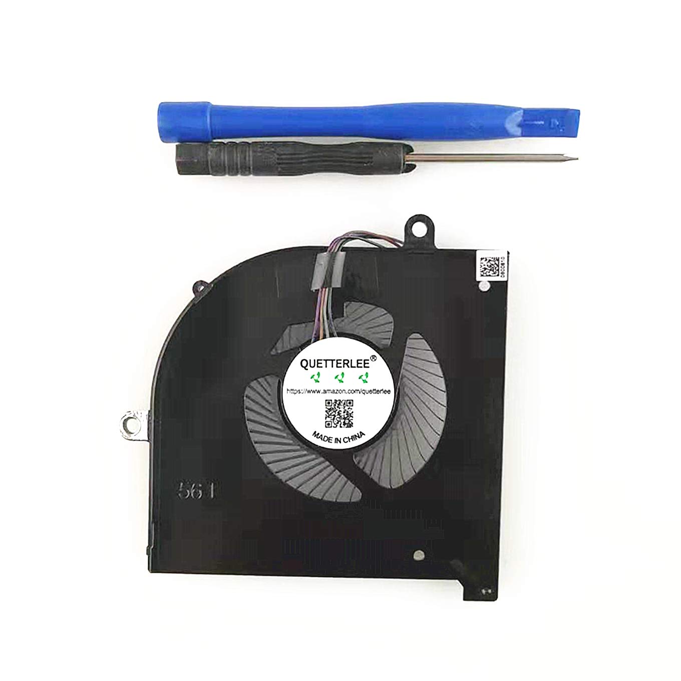 QUETTERLEE Replacement New CPU Cooling Fan for MSI GS75 P75 MS-17G1 MS-17G2 Series 17G1-CPU Fan