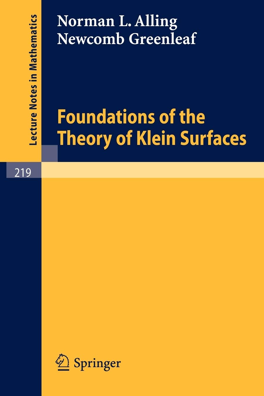 Foundations of the Theory of Klein Surfaces